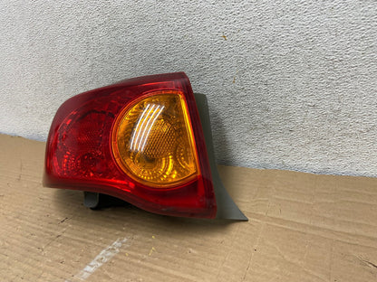 2009 to 2010 Toyota Corolla Left Driver Lh Side Tail Light AG9021 LK2