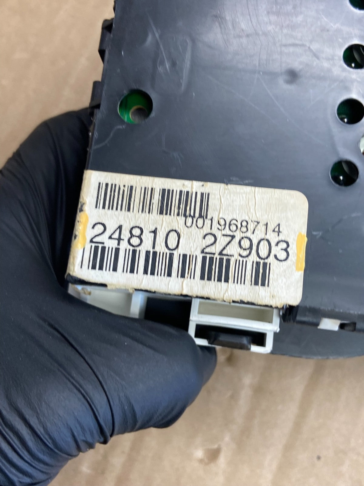 2002-2003 Nissan Pathfinder Xterra Cluster Speedometer Instrument AD7143 DG6