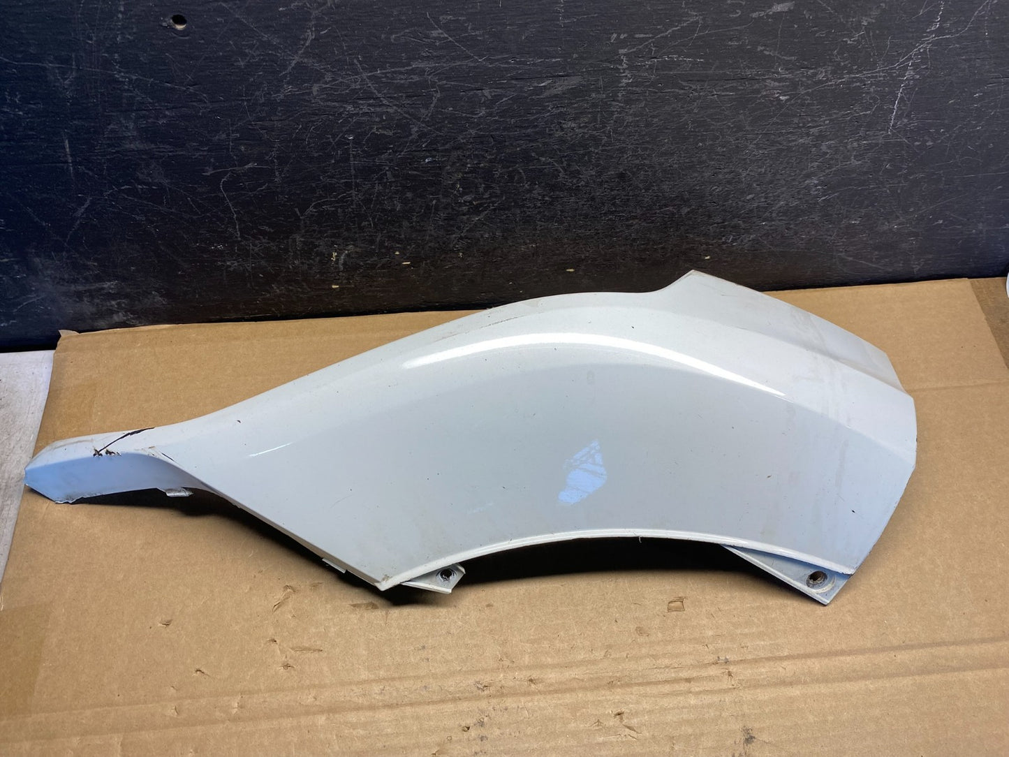 2017-2019 Audi Q7 Front Bumper Cover Left Driver Lower Spoiler Molding AE8206 DG1