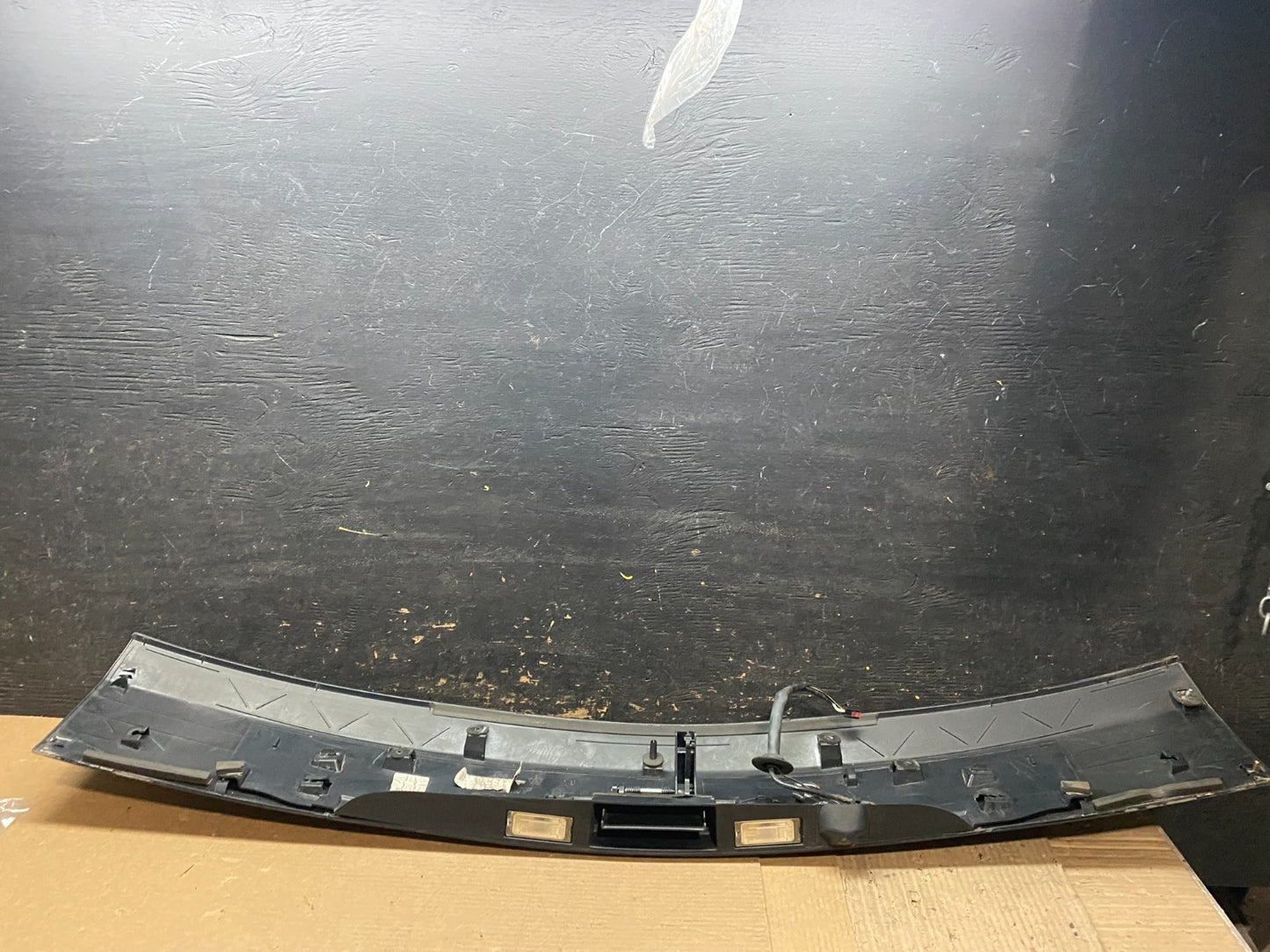 2011 to 2018 Dodge Grand Caravan Tail Gate Trim Molding With Camera OEM V7012 DG7