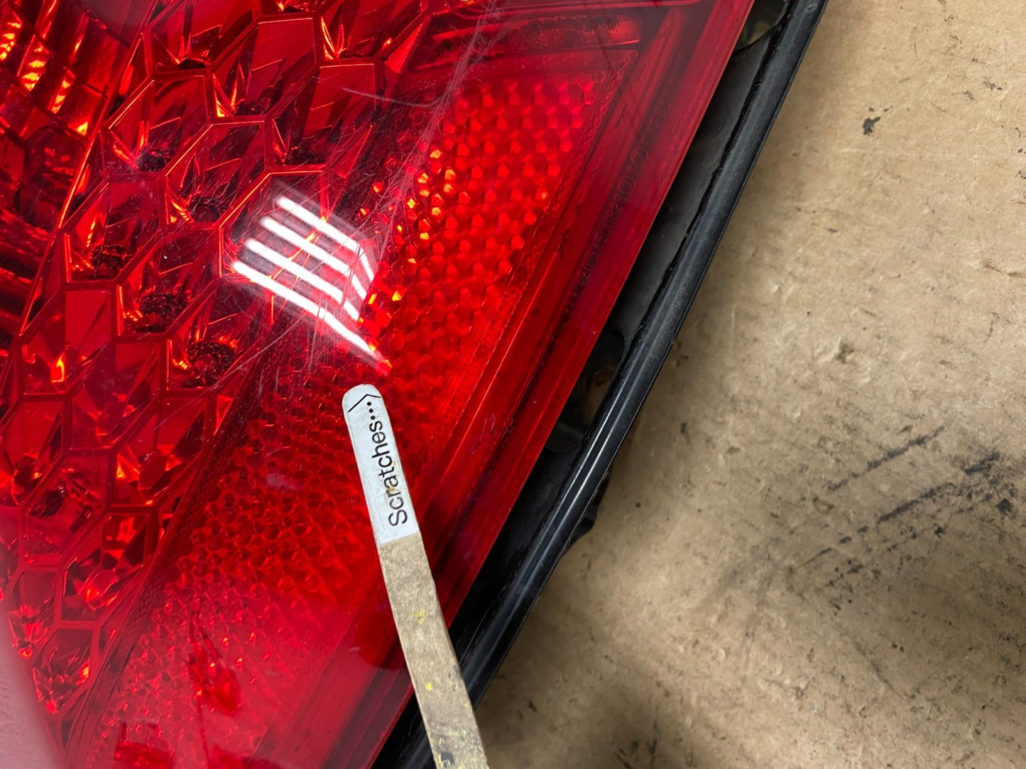 2006-2007 Honda Accord Coupe Left Driver LH Side Tail light Oem AC3203 DW3
