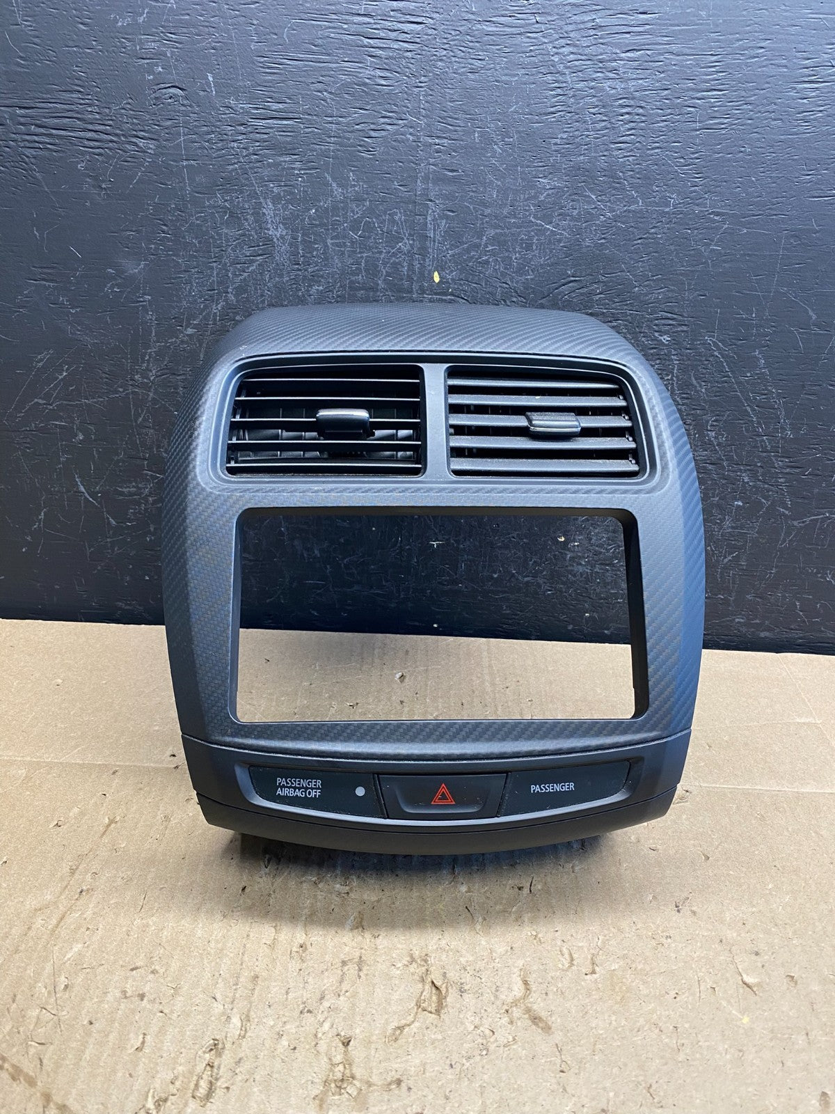 2011 to 2019 Mitsubishi Outlander Sport Center Dash Bezel Radio Trim AC9138 DG0