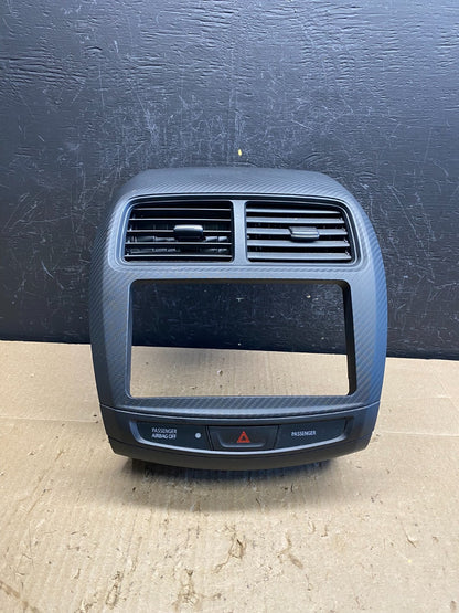 2011 to 2019 Mitsubishi Outlander Sport Center Dash Bezel Radio Trim AC9138 DG0