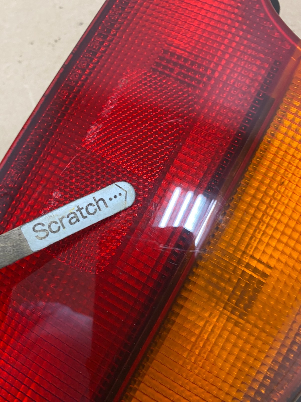 1990 - 1993 Infiniti Q45 Right Passenger RH Side Tail Light OEM Q3976 DW4
