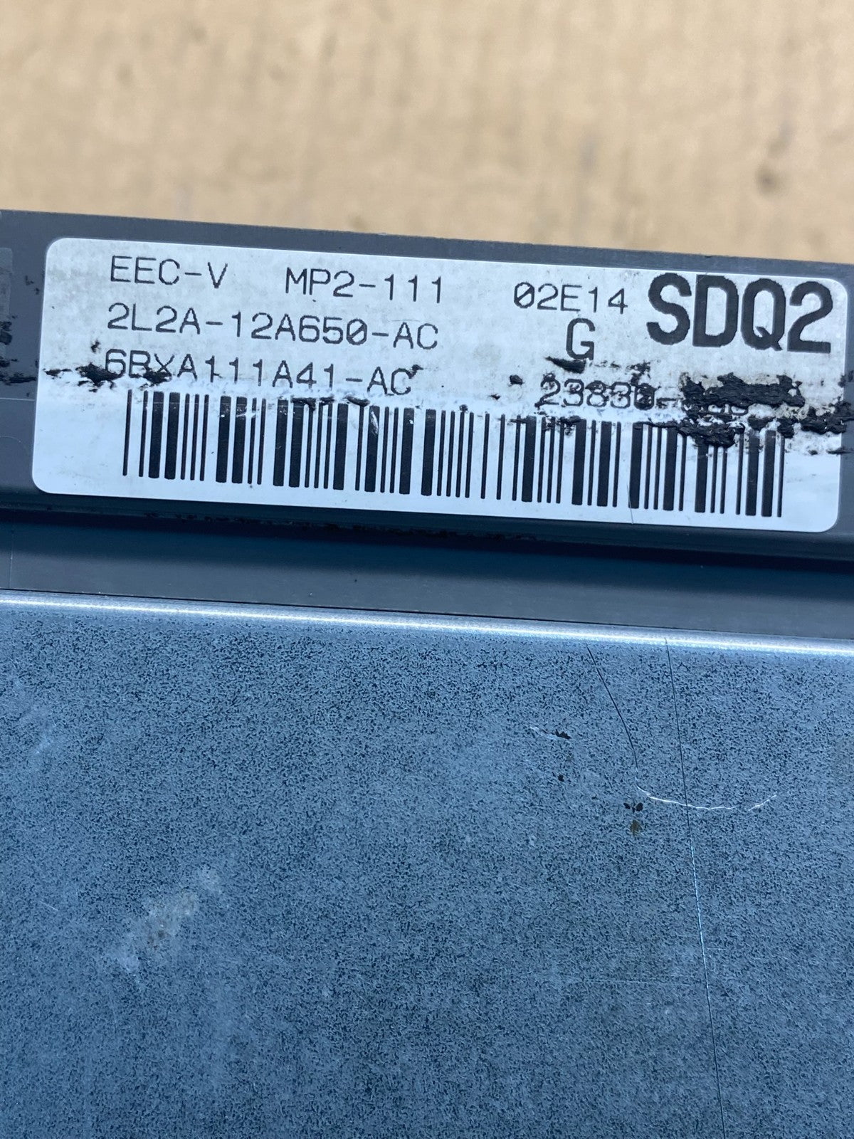 2002 2003 Ford Explorer Engine Control ECU Computer 2l2a-12a650-ac AE7442 DW2