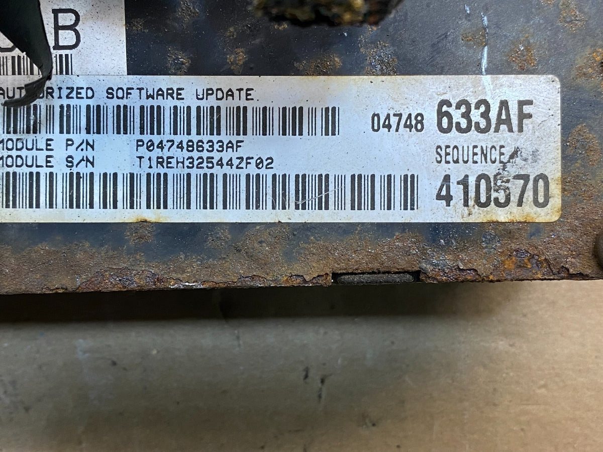 2005 Chrysler Caravan 3.3L Engine Control Unit ECU Module ag3565 DG2