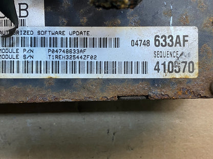 2005 Chrysler Caravan 3.3L Engine Control Unit ECU Module ag3565 DG2