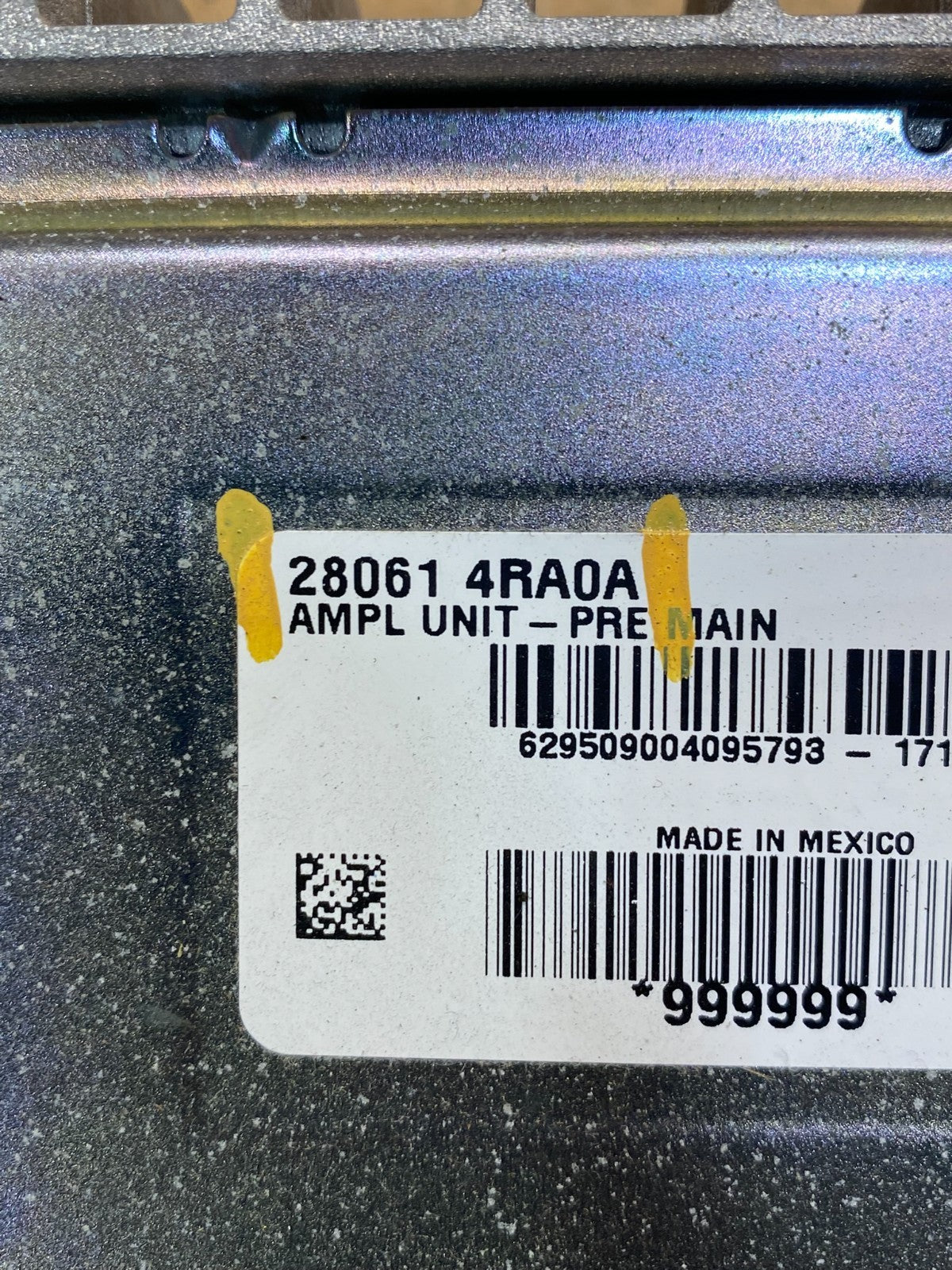 2009 to 2014 Nissan Maxima Radio Audio System Amplifier Module AMP AB3692 DG3