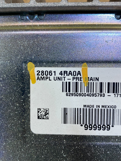 2009 to 2014 Nissan Maxima Radio Audio System Amplifier Module AMP AB3692 DG3