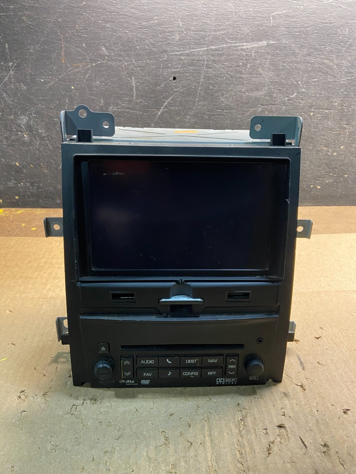 2007-2009 Cadillac Escalade Radio CD DVD GPS Navigation Screen Display Y7503 DG0
