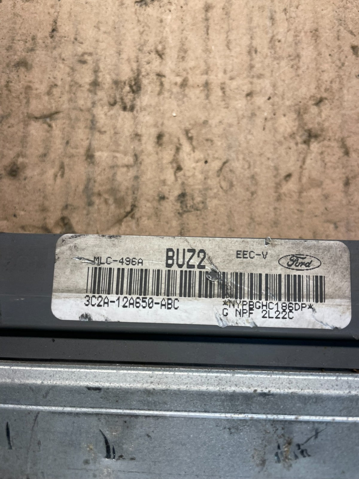 2003 Ford E250 5.4L Van Engine Control Computer Module 3C2A-12A650-ABC S8222 DG3