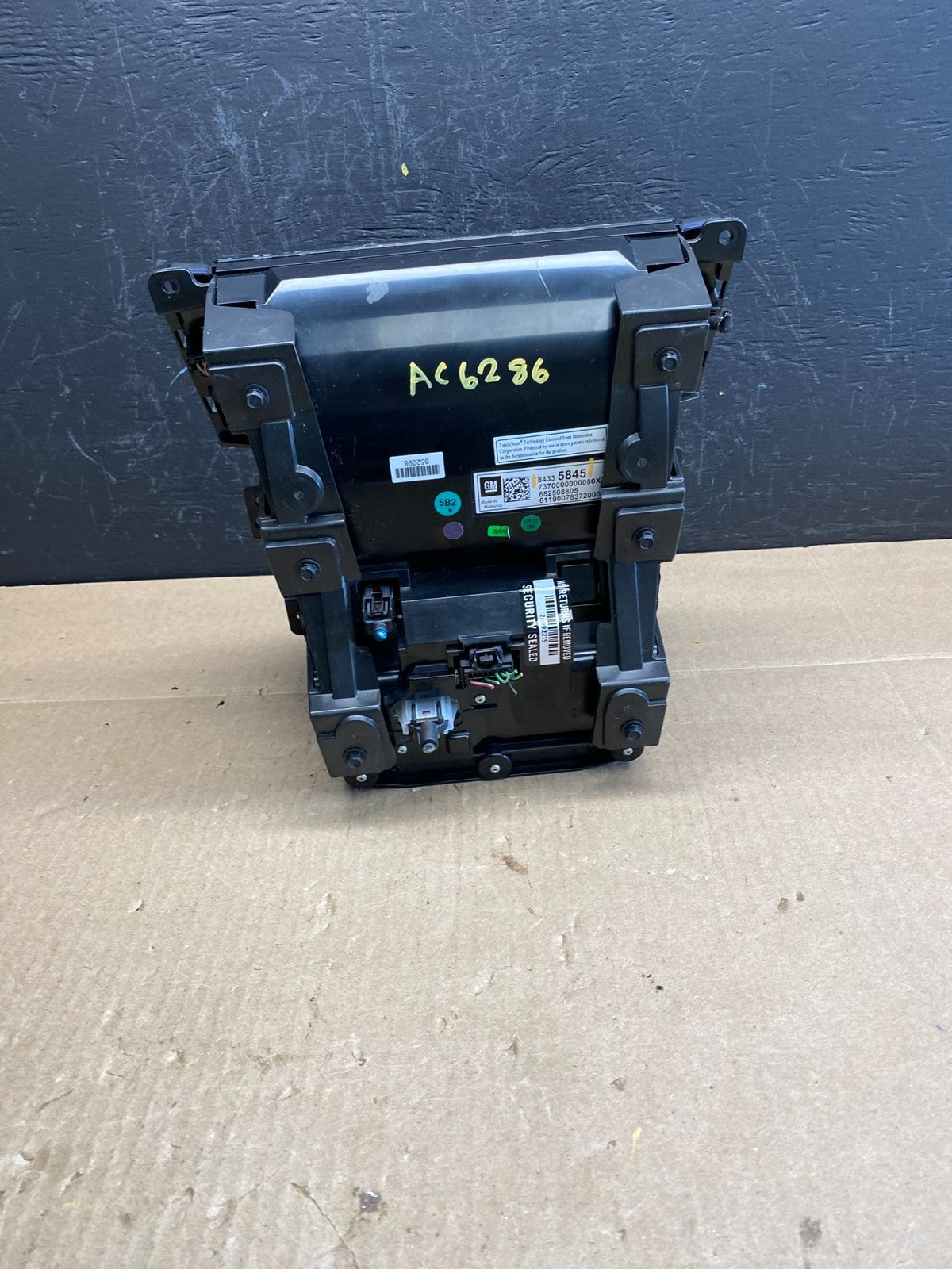 2013 to 2018 Cadillac Ats Touch Screen Radio Audio Display Screen AC6286 DG4