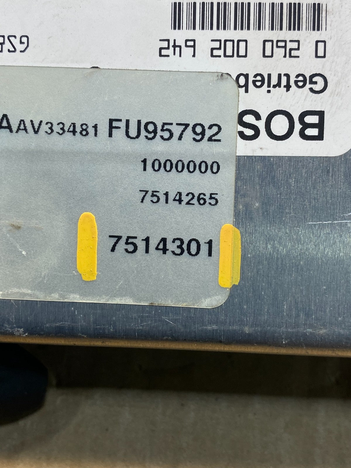 2001 to 2003 Bmw 325i TCM TCU Transmission Computer Unit AE7520 DG2