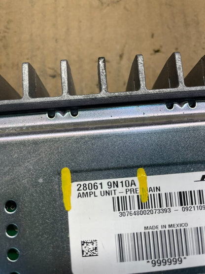 2009 to 2014 Nissan Maxima Radio Audio System Amplifier Module AMP W4189 DG3