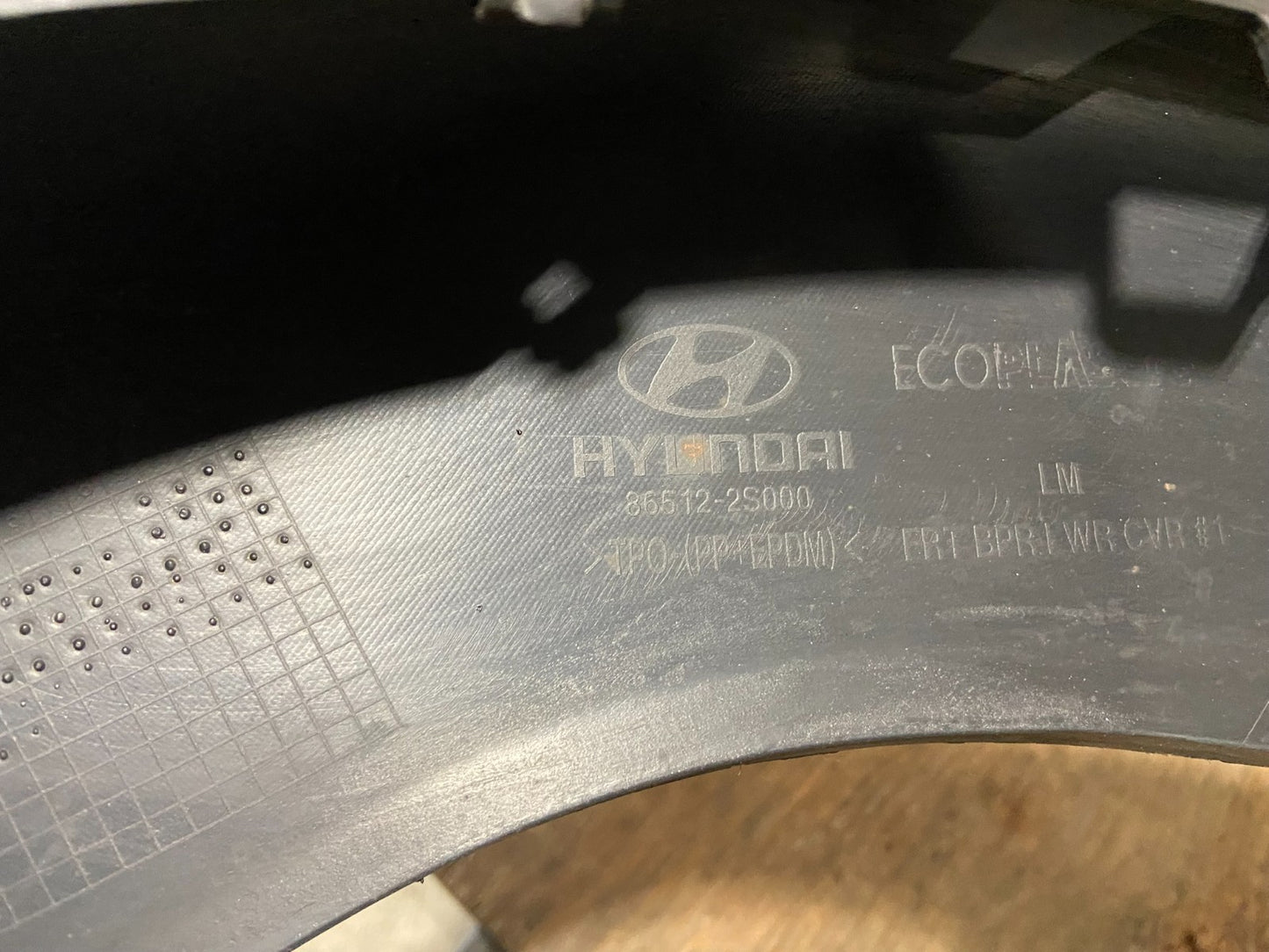2010 to 2015 Hyundai Tucson Valance Textured Front Lower AG30478