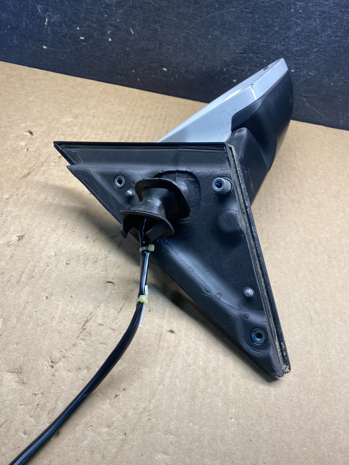 2010 to 2016 Audi A4 Right Passenger RH View Power Door Mirror AG6085 DG4