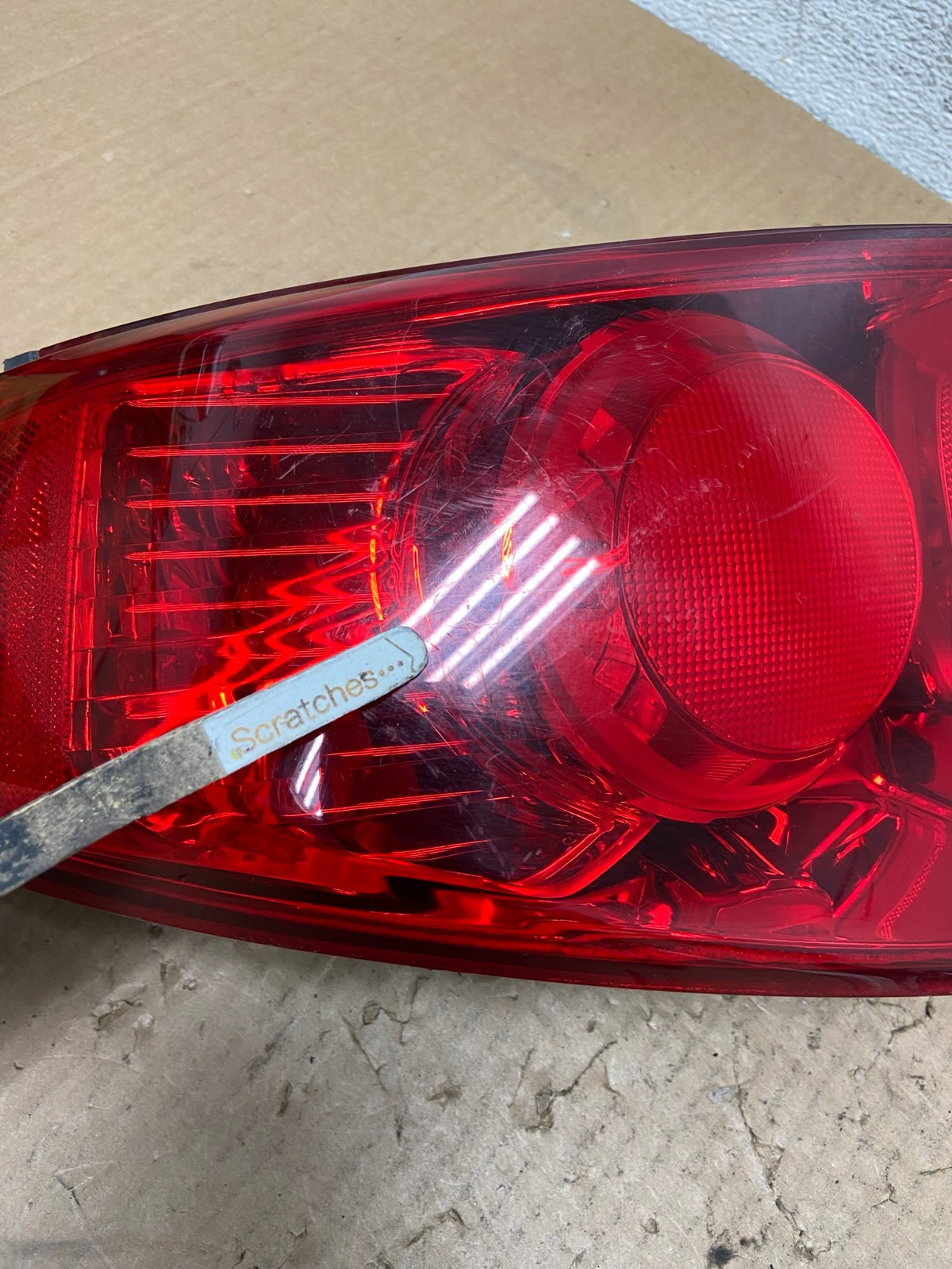2007 2008 2009 Acura RDX Left Driver LH Side Tail Light AI5632 LK3