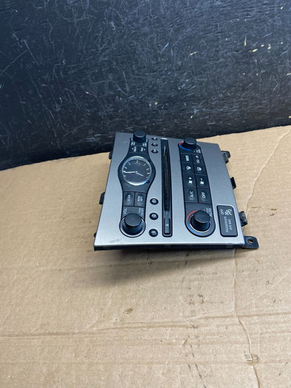 2009 to 2013 Infiniti G37 Radio Player Climate Control Panel Bezel af1934 DG1