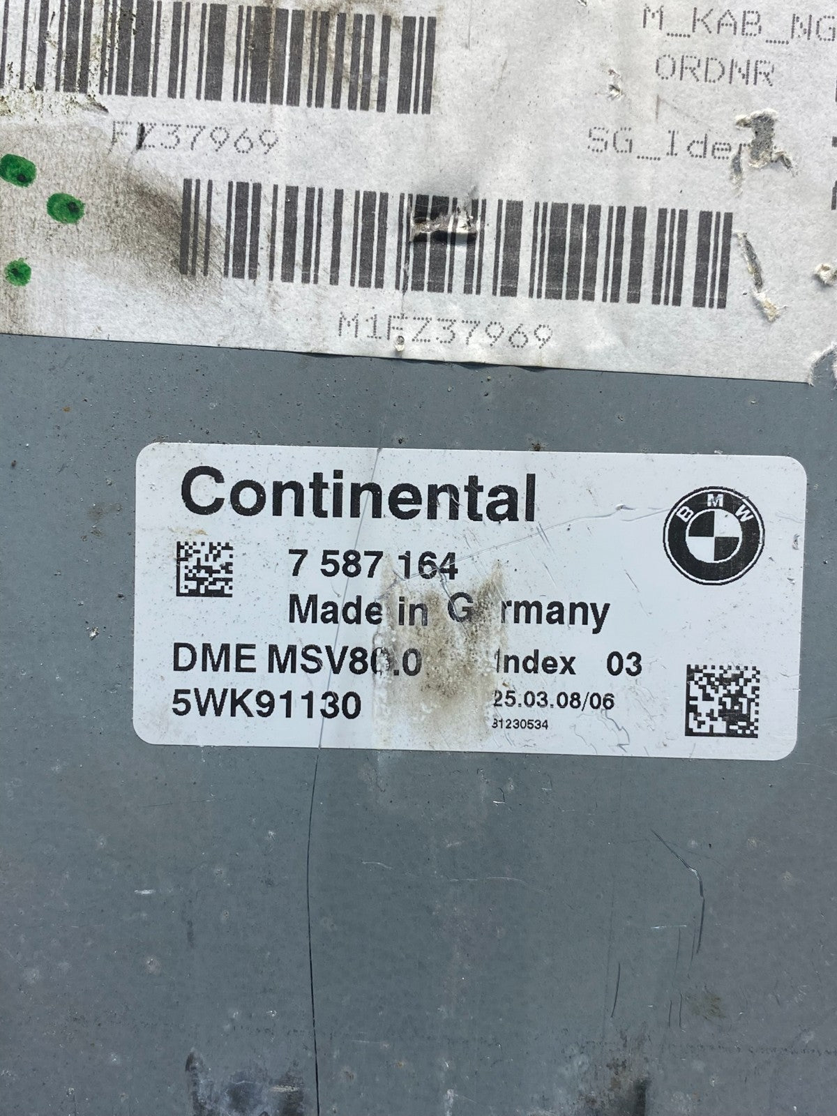 2007 to 2010 Bmw 323i Ecm Ecu Engine Computer AH3352 DW2