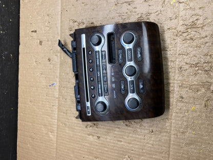 2010-2013 Nissan Maxima Center Console Climate Control Radio Bezel OEM v7309 DG0