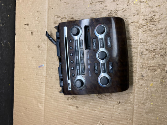 2010-2013 Nissan Maxima Center Console Climate Control Radio Bezel OEM v7309 DG0