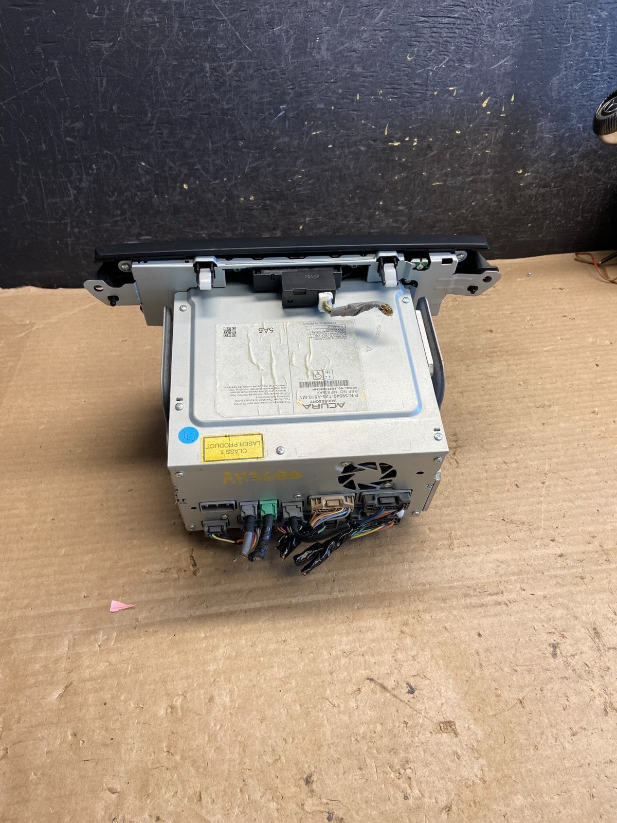 2016 Acura Mdx Radio Screen Display Navi Navigation Receiver ah3688 DG3
