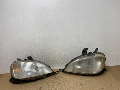 1998 to 2001 Mercedes ML320 ML-Class Left+Right Halogen Headlights AF7196 DW0