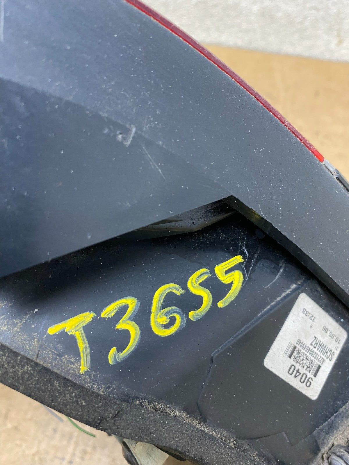 2007 - 2009 Mercedes-Benz S-Class Tail Light Right passenger RH Side T3655 DW9