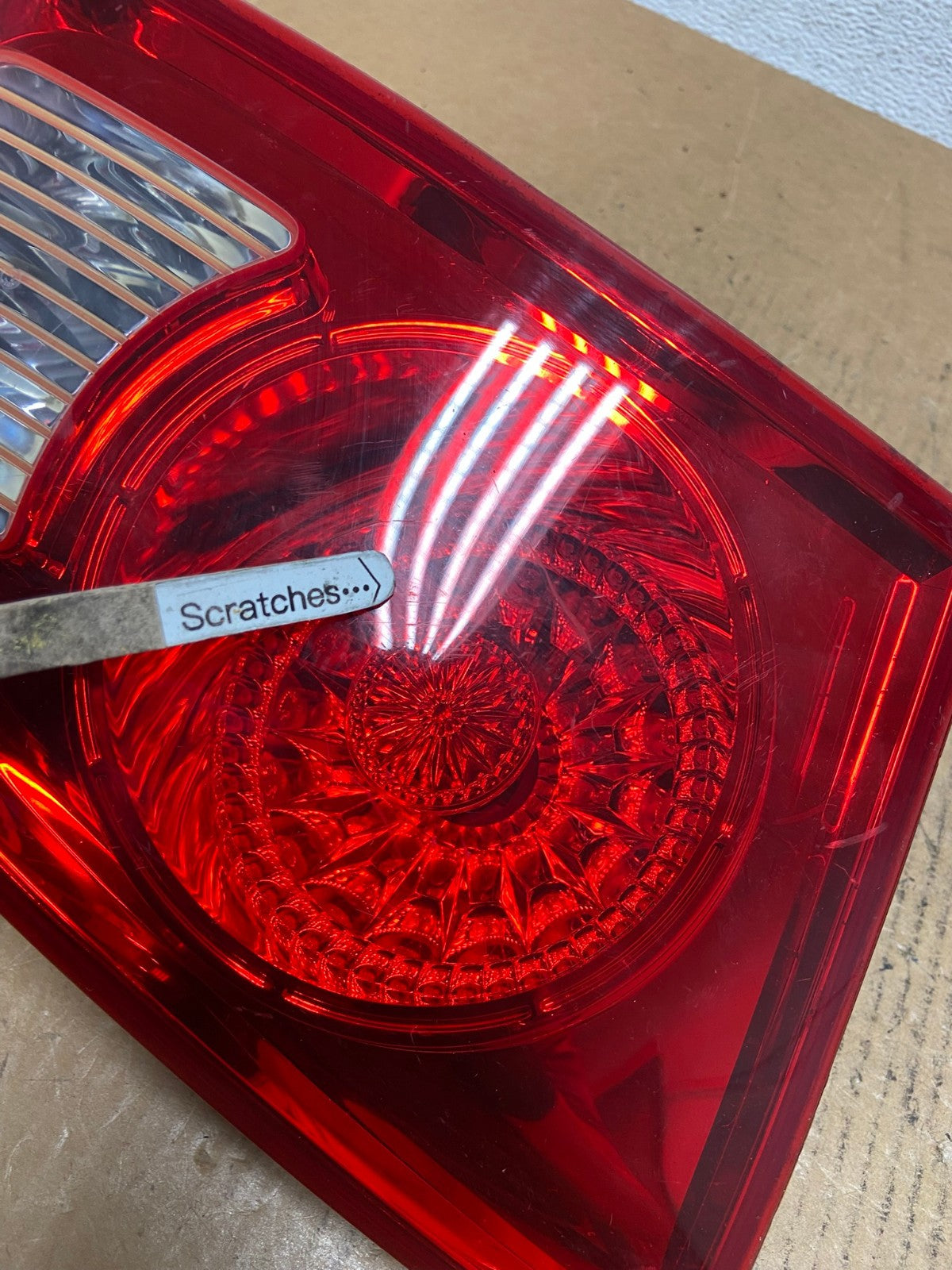 2007 2008 2009 Hyundai Santa Fe Left Driver LH Tail Light Inner AE0394 LK3