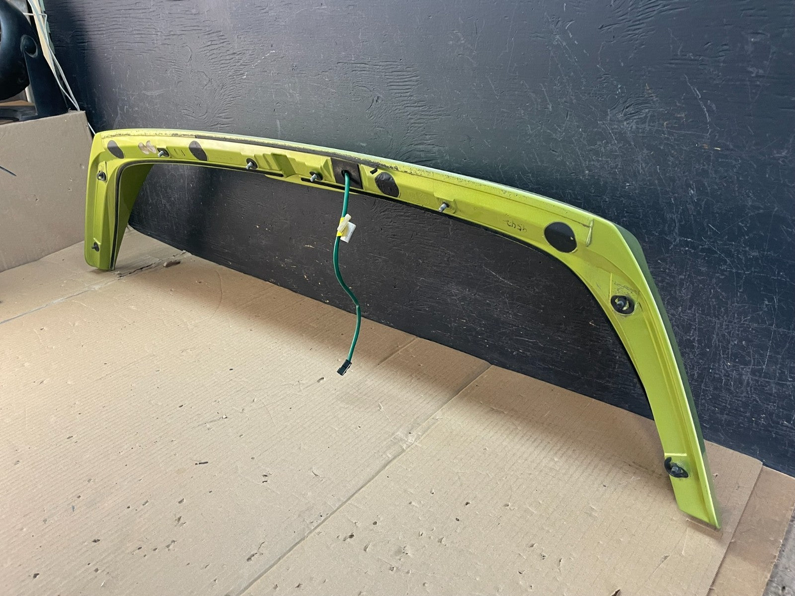 2013 to 2015 Chevrolet Spark Rear Spoiler Trim w/ Third Brake Light AE3616 DG6