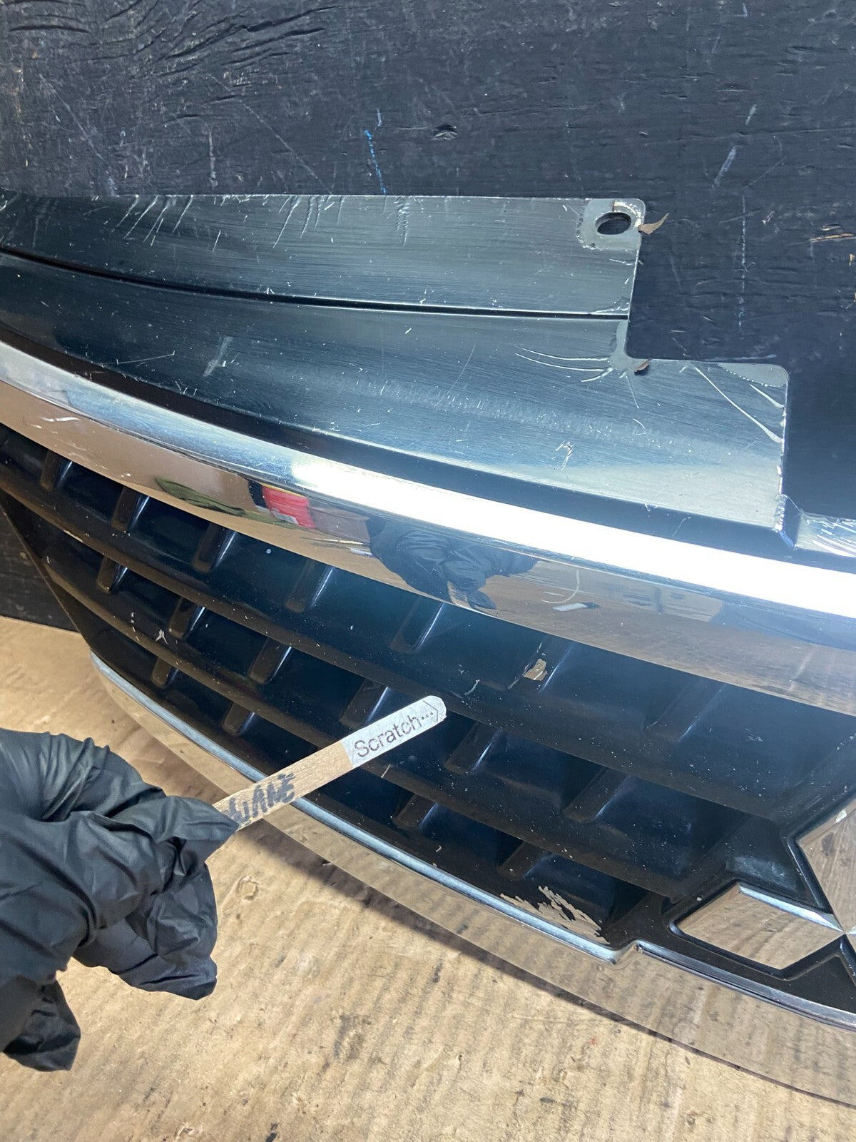 2007 - 2009 Mitsubishi Outlander Front Upper Grill Grille OEM O6230 DG5