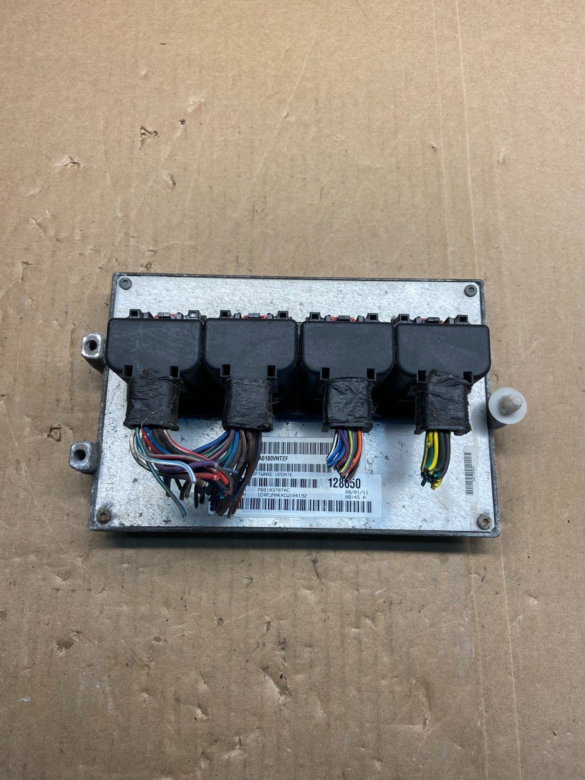 2012 Jeep Liberty 3.7L Engine Control Unit ECU ECM P68103707AC AG1631 DW0