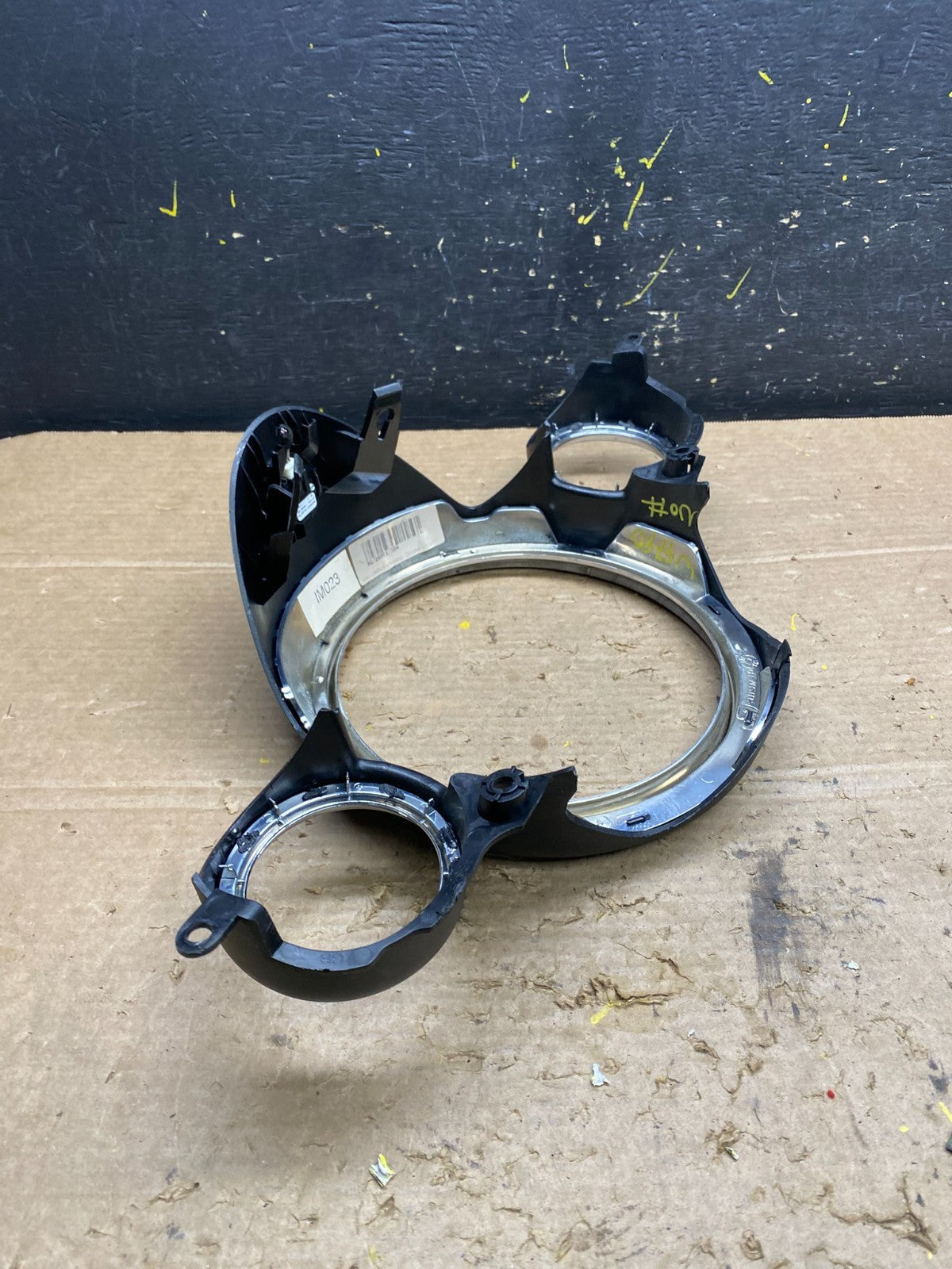 2007 to 2013 Mini Cooper Speedometer Cluster Gauge Bezel Trim Oem W9789 DG3