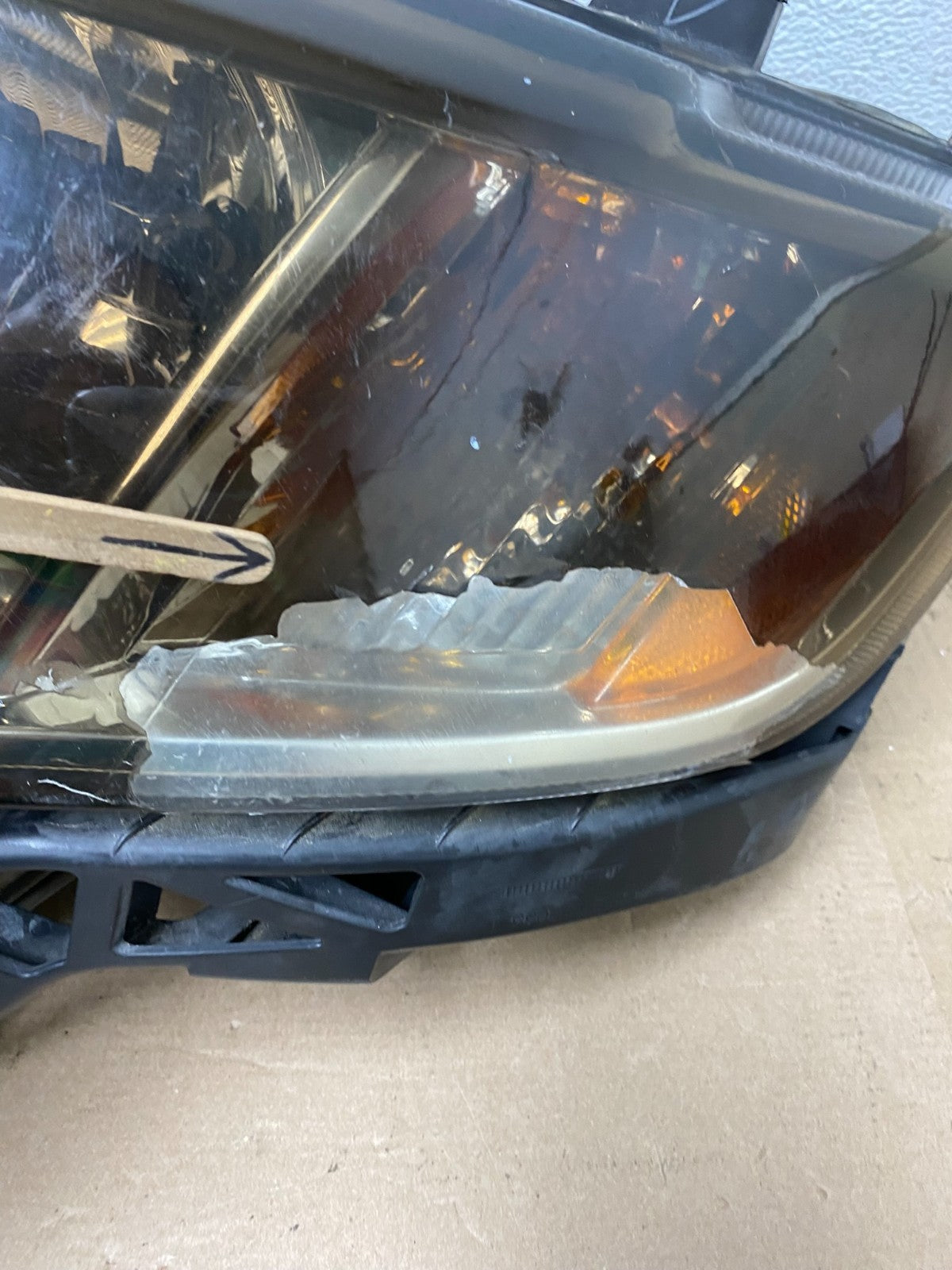 2007 2008 2009 2010 Ford Edge Headlights Left+Right Halogen AF5017 DW5