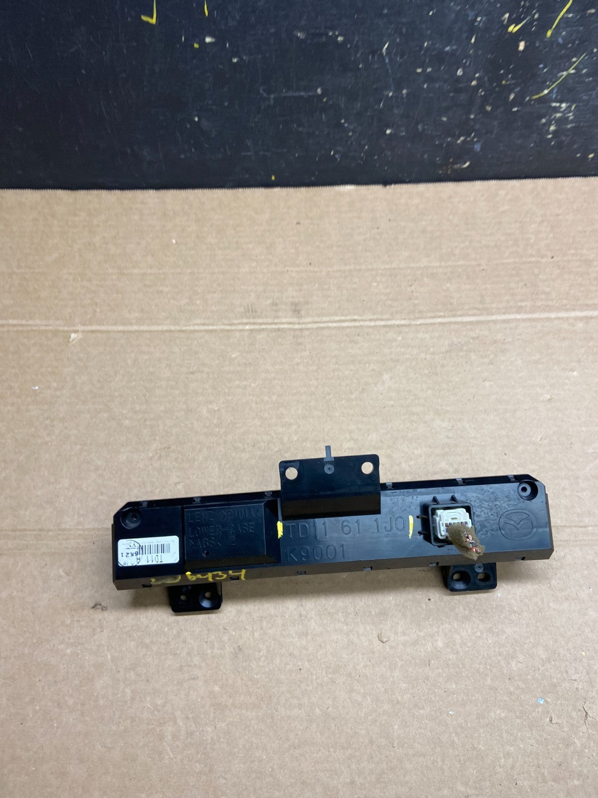 2008 to 2015 Mazda CX-9 Clock Information Display Screen TD11611J0 w6434 DG4