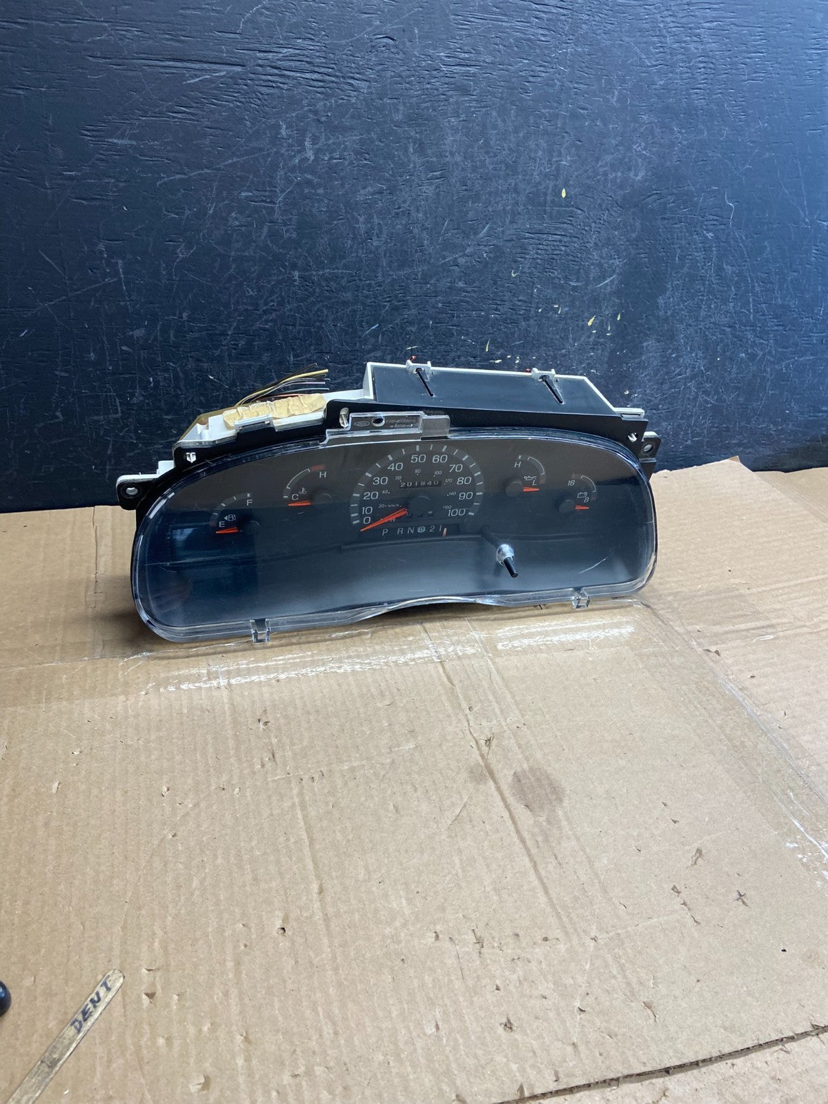 1997 to 2003 Ford E150 E250 VAN Gauge Speedometer Cluster AG6378 DG0