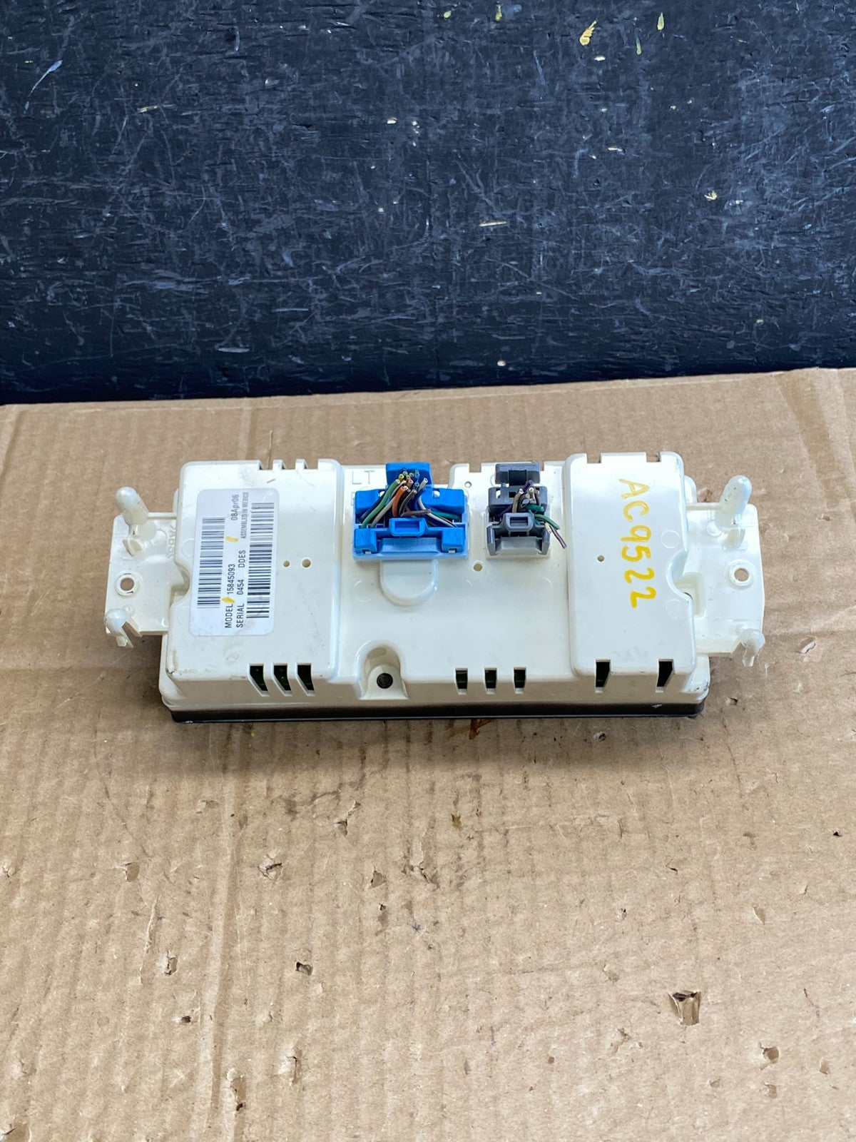 2003 to 2006 Chevrolet Silverado HVAC Heater Climate Control Module AC9522 DG3