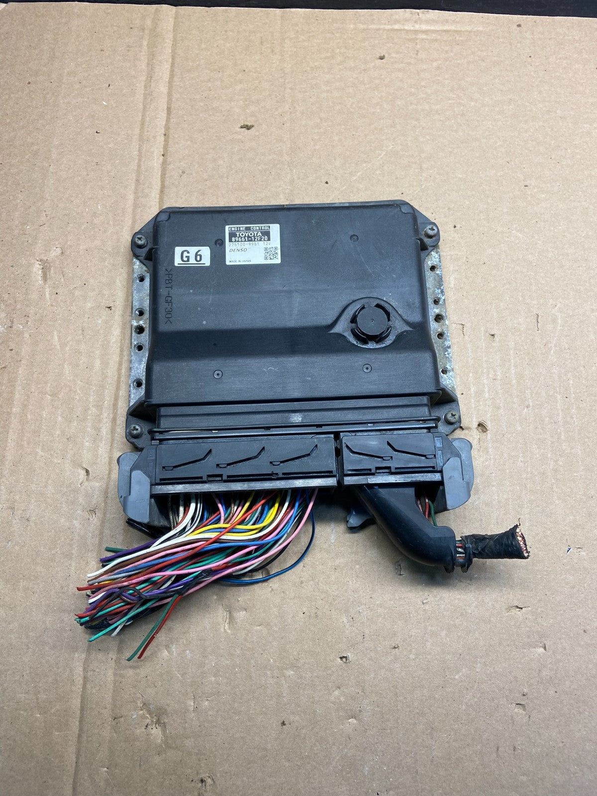 2008 Toyota XB Electronic Engine Control Module ECU ECM AE2281 DG0