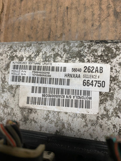 2001 Dodge Ram 1500 Engine Computer 3.9L ECM ECU G2994 DG13