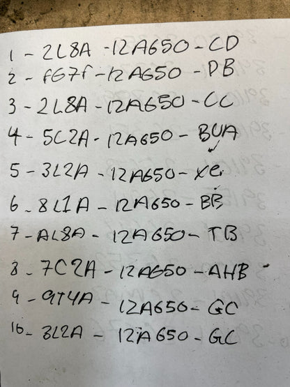 Mix of 10 Ford ECM Engine Computer Module V5475 PS2