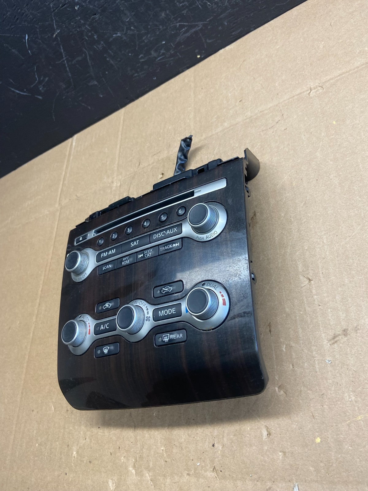 2012 2013 2014 Nissan Maxima Radio Audio Panel Control Bezel Trim  ab9285 DG1