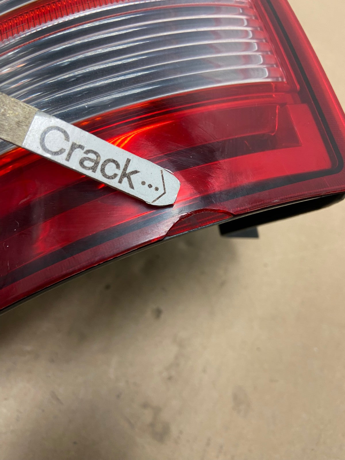 2008 2009 2010 Dodge Grand Caravan Right Passenger Rh Tail Light AG4564 LK6