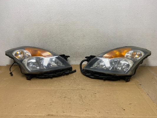 Sedan 2007 2008 2009 Nissan Altima Left+Right Set Headlights AH2534 DW0