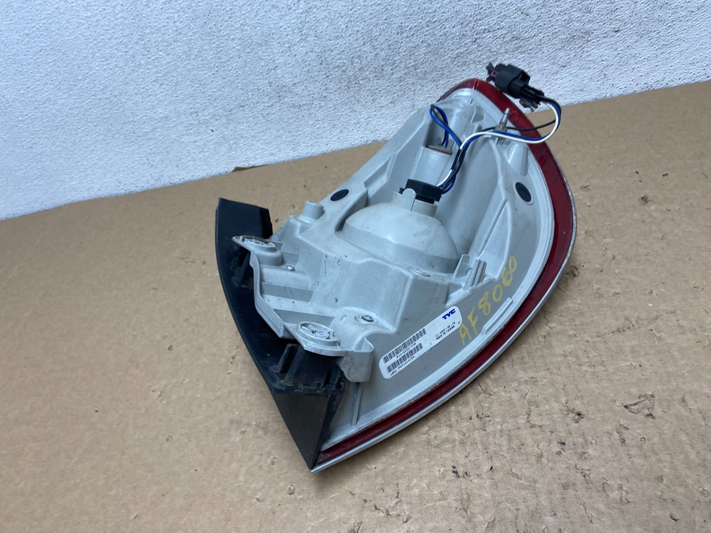 2008 to 2012 Buick Enclave Left Driver Side Lh Tail Light TYC AF8060 DW5