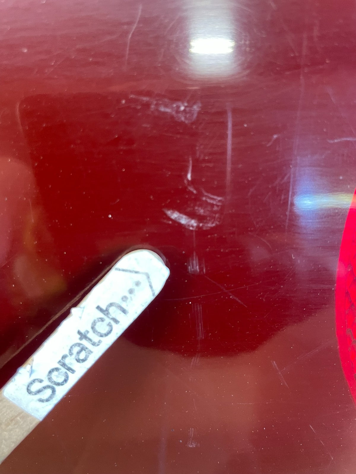 2000-2004 Chevrolet Impala Rear Trunk Center Finish Panel Tail Light AD0072 DG4