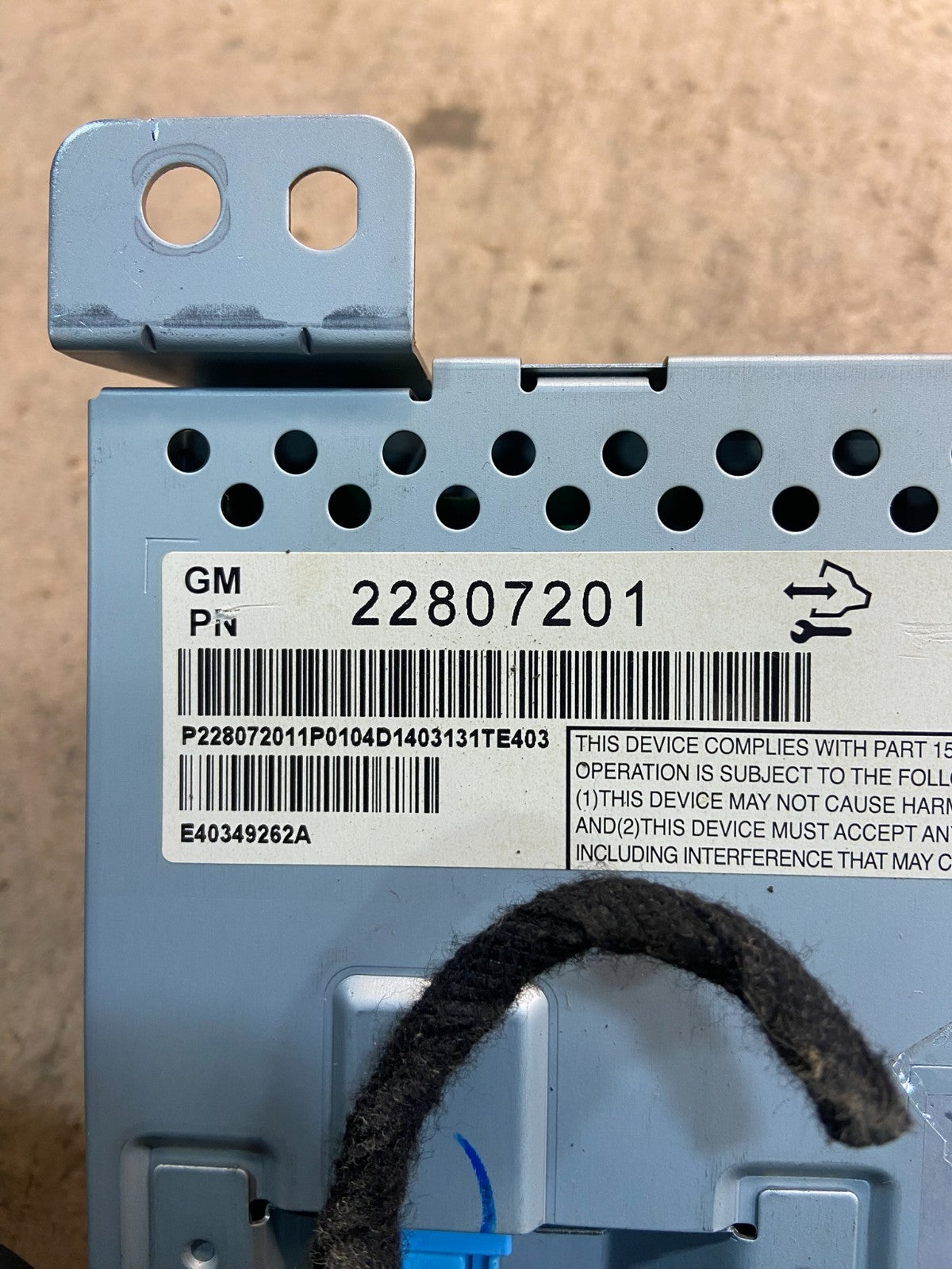2010 - 2011 Chevrolet Equinox Radio Display Screen Information Dash Oem z8743 DG6