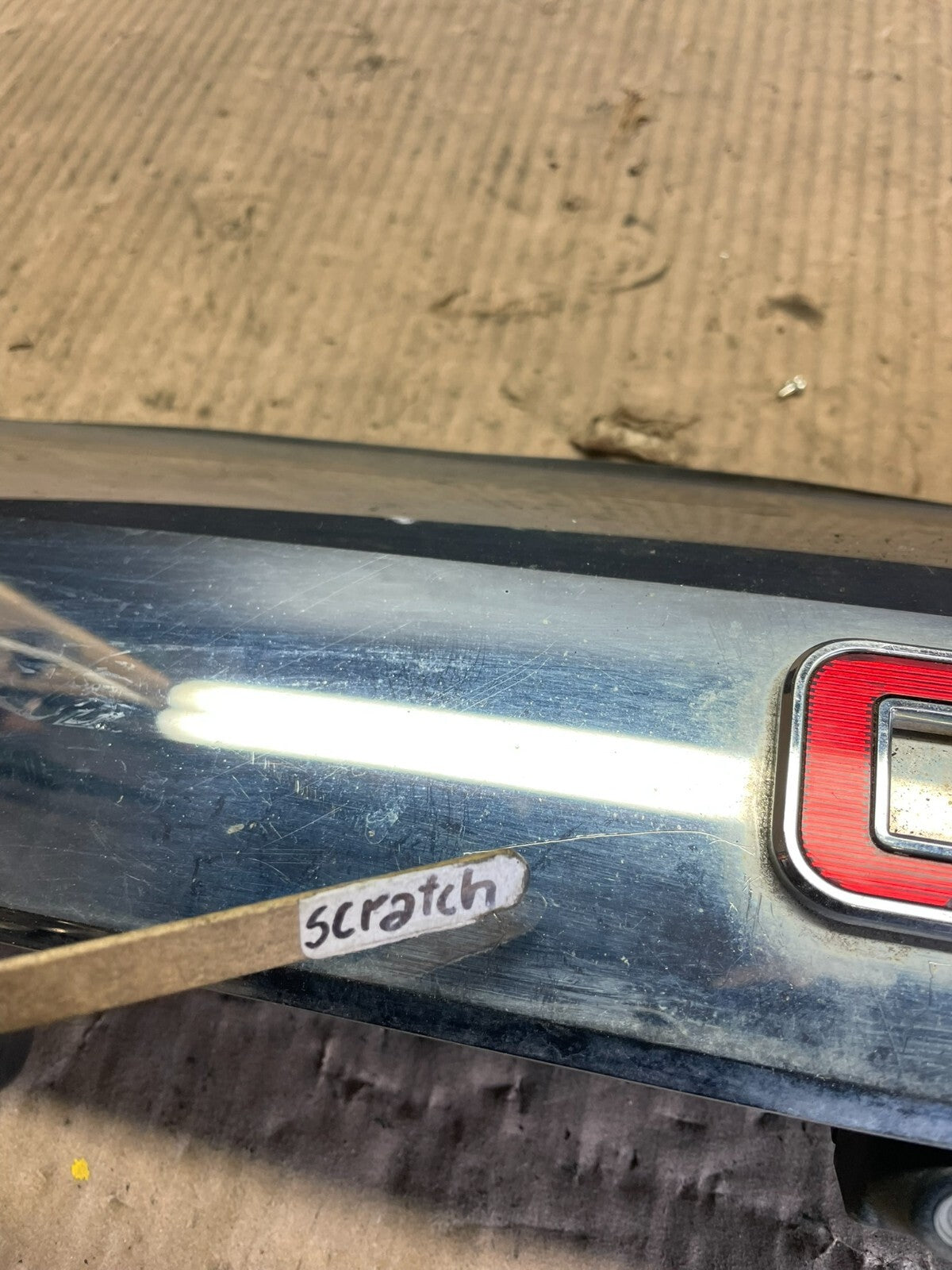 2011-2015 GMC Terrain Tailgate Liftgate Chrome Finish Molding Camera M2943 DG3