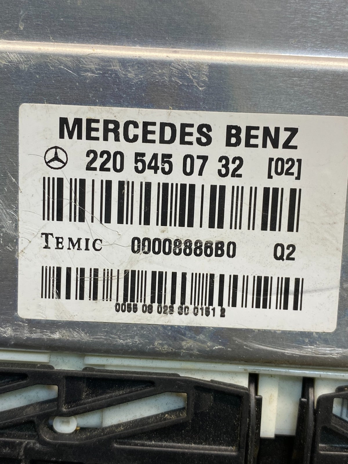 2000 - 2006 Mercedes S430 S500 Suspension Control Unit 2205450732 AI9891 DW2