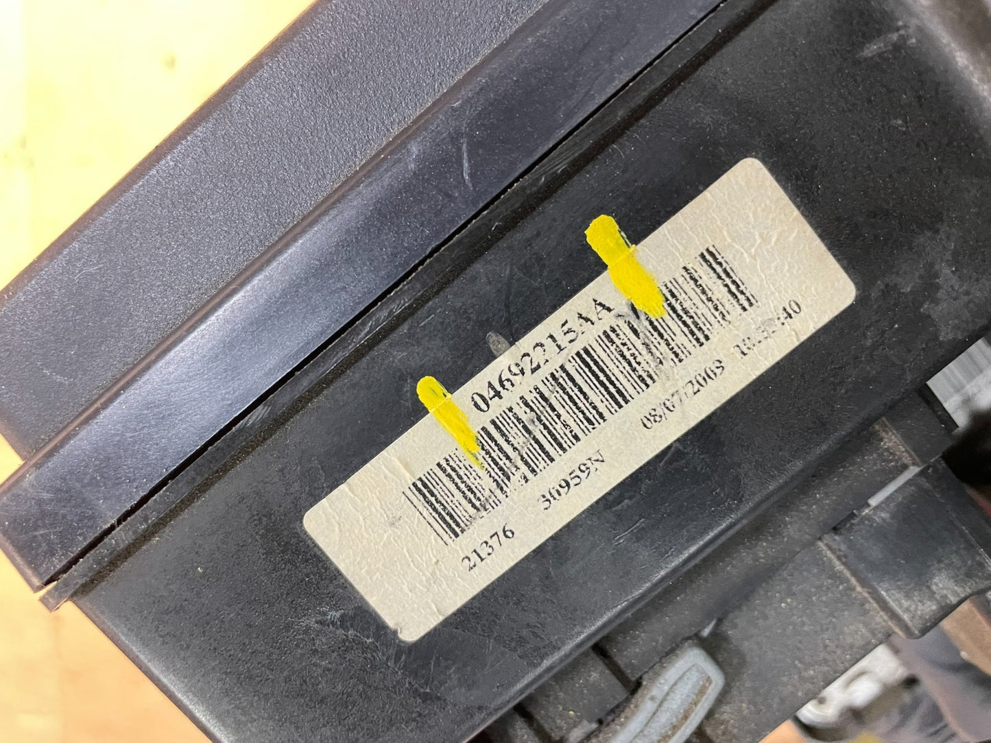 2009 Jeep Grand Cherokee Fuse Box Relay Panel BCM Body Control Module u2072 DG7