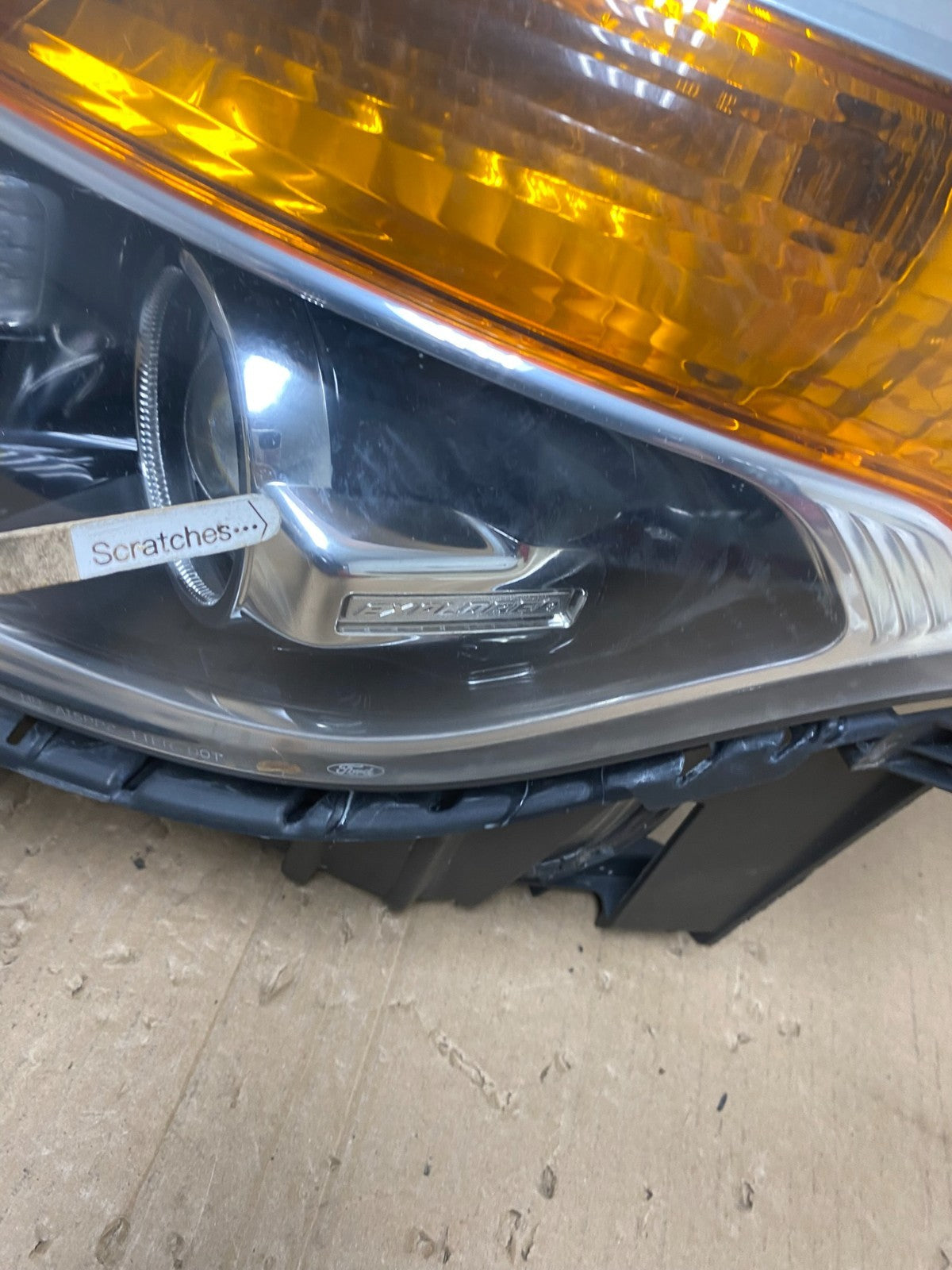 2011 to 2015 Ford Explorer Left Driver LH Halogen Headlight AE9251 DW3
